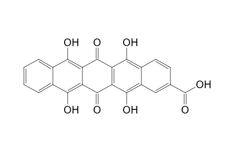 5,7,12,14-Tetrahydroxy-6,13-dioxopentacene-3-carboxylic acid