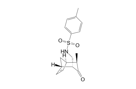 4-Methyl-N-(((1S*,2R*,4R*,5R*)-4-methyl-3-oxobicyclo[3.2.1]oct-6-en-2-yl)methyl)benzenesulfonamide