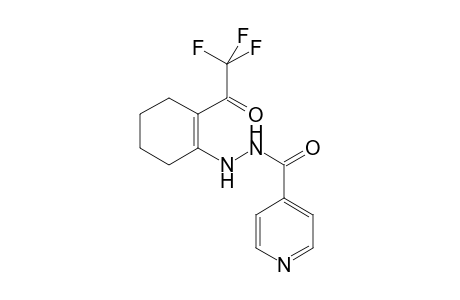 N'-[2-(2,2,2-Trifluoroacetyl)-1-cyclohexen-1-yl]isonicotinohydrazide