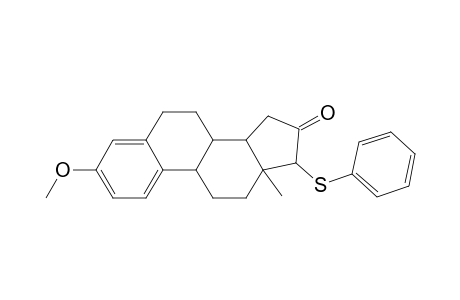 3-Methoxy-13-methyl-16-oxo-17-(phenylthio)-7,8,9,11,12,13,14,15,16,17-decahydro-6H-cyclopenta[a]phenanthrene