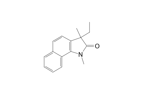 3-Ethyl-1,3-dimethyl-1H-benzo[g]indol-2(3H)-one