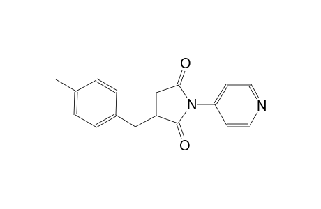 3-(4-methylbenzyl)-1-(4-pyridinyl)-2,5-pyrrolidinedione