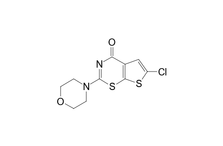 6-CHLORO-2-(MORPHOLIN-4-YL)-4H-THIENO-[3,2-E]-1,3-THIAZIN-4-ONE