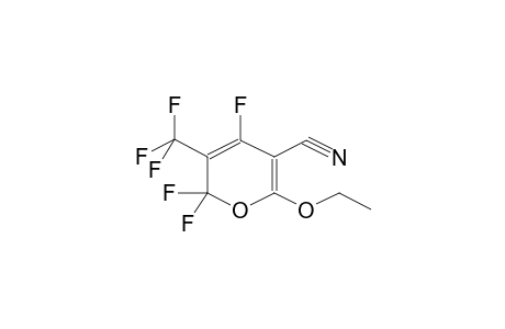 2,2,4-TRIFLUORO-3-TRIFLUOROMETHYL-5-CYANO-6-ETHOXYPYRAN