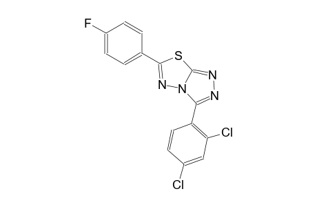 3-(2,4-dichlorophenyl)-6-(4-fluorophenyl)[1,2,4]triazolo[3,4-b][1,3,4]thiadiazole