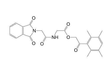 2-oxo-2-(2,3,5,6-tetramethylphenyl)ethyl {[(1,3-dioxo-1,3-dihydro-2H-isoindol-2-yl)acetyl]amino}acetate