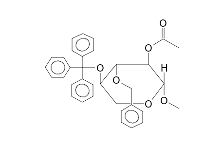 METHYL 2-O-ACETYL-3-O-BENZYL-4-O-TRITYL-BETA-D-XYLOPYRANOSIDE