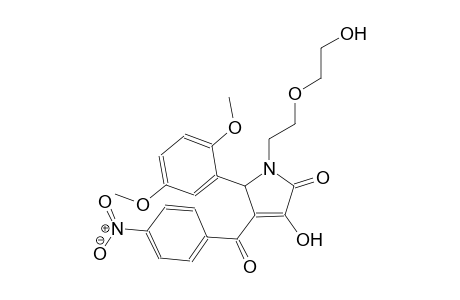 5-(2,5-dimethoxyphenyl)-3-hydroxy-1-[2-(2-hydroxyethoxy)ethyl]-4-(4-nitrobenzoyl)-1,5-dihydro-2H-pyrrol-2-one