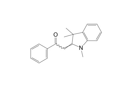 2-(1,3,3-trimethyl-2-indolinylidene)acetophenone