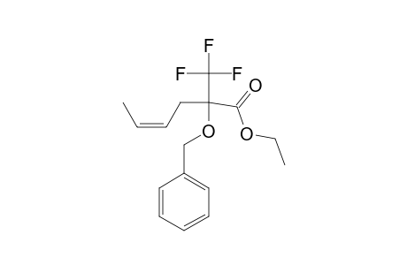 ETHYL-2-BENZYLOXY-2-TRIFLUOROMETHYL-4-HEXENOATE