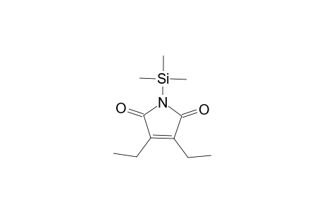 3,4-Diethyl-1H-pyrrole-2,5-dione trimethylsilate