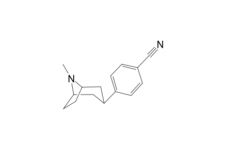 4-(8-Methyl-8-azabicyclo[3.2.1]octan-3-yl)benzonitrile