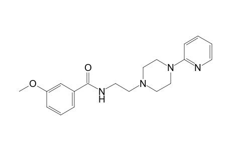 3-Methoxy-N-[2-(4-pyridin-2-ylpiperazin-1-yl)ethyl]benzamide