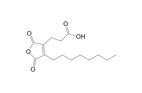 2-(.beta.-Carboxyethyl)-3-octylmaleic anhydride