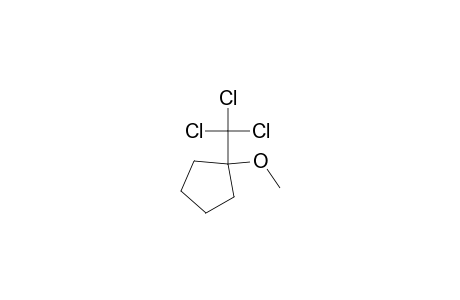 Cyclopentane, 1-methoxy-1-(trichloromethyl)-