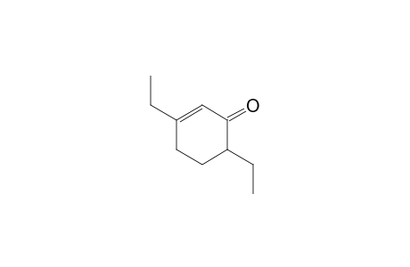 3,6-diethylcyclohex-2-en-1-one