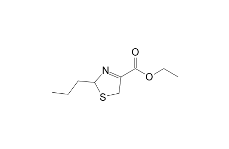 Ethyl 2-propyl-3-thiazoline-4-carboxylate