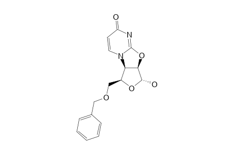 2,2'-ANHYDRO-5-O-BENZYL-3-DEOXY-3-(URACIL-1-YL)-ALPHA-D-LYXOFURANOSE