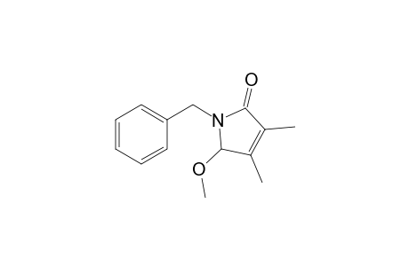 N-Benzyl-3,4-dimethyl-5-methoxy-3-pyrrolin-2-one