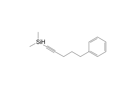 Dimiethyl(5-phenylpent-1-ynyl)silane