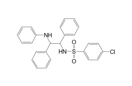 4-Chloro-N-(1,2-diphenyl-2-phenylamino-ethyl)-benzenesulfonamide