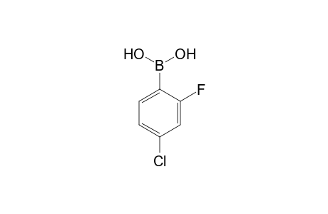 4-Chloro-2-fluorobenzeneboronic acid