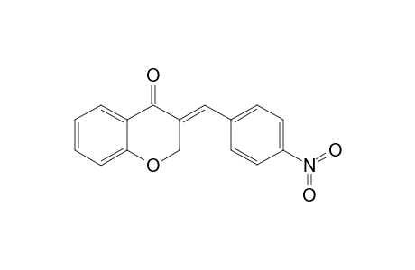 (E)-3-(4'-NITRO-PHENYLIDENE)-CHROMANONE