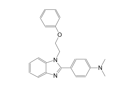 benzenamine, N,N-dimethyl-4-[1-(2-phenoxyethyl)-1H-benzimidazol-2-yl]-