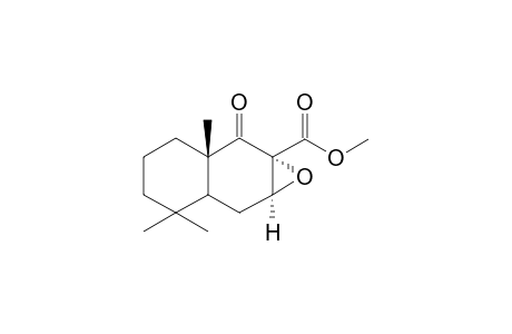 Methyl 11-nor-9-oxo-7.alpha.,8.alpha.-epoxy-driman-12-oate