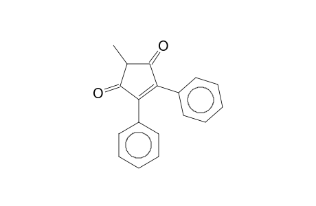 2-Methyl-4,5-diphenyl-4-cyclopentene-1,3-dione