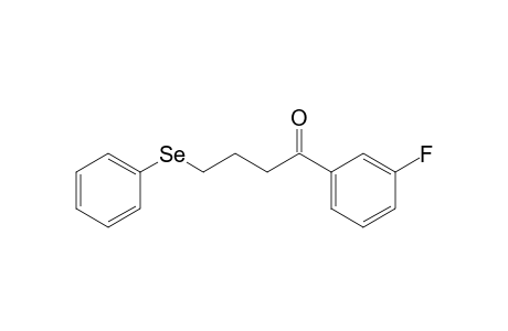 1-(3-Fluorophenyl)-4-(phenylseleno)butan-1-one
