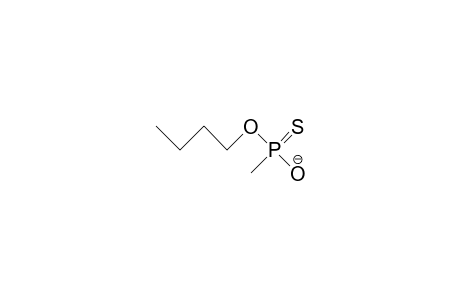 O-Butyl-methyl-phosphinothionate anion