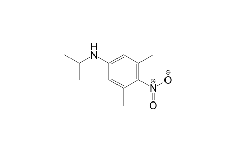 Benzenamine, 3,5-dimethyl-N-(1-methylethyl)-4-nitro-