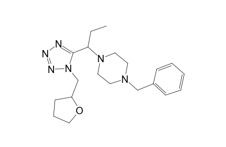 1-Benzyl-4-PYRROL1-[1-(tetrahydrofuran-2-ylmethyl)-1H-tetrazol-5-yl]propylmorphopiperazine