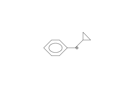 Phenyl-cyclopropyl-carbonium cation
