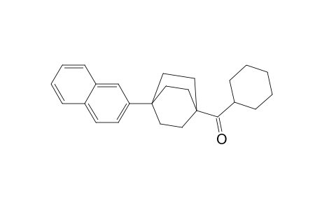 Methanone, cyclohexyl[4-(2-naphthalenyl)bicyclo[2.2.2]oct-1-yl]-