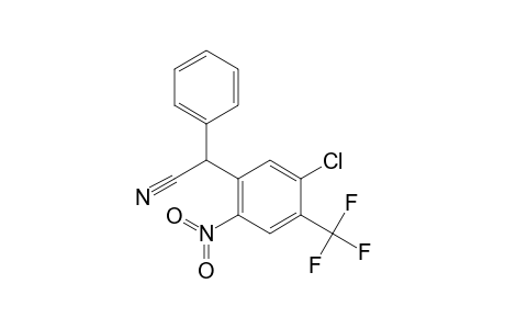 2-[5-chloranyl-2-nitro-4-(trifluoromethyl)phenyl]-2-phenyl-ethanenitrile