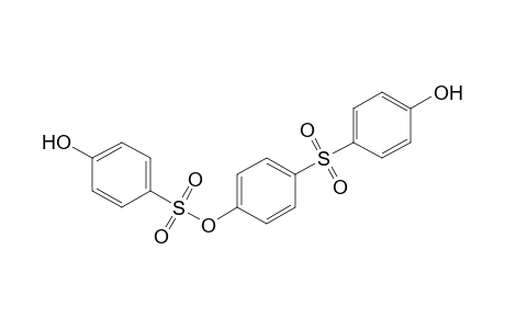 Benzenesulfonic acid, 4-hydroxy-, 4-[(4-hydroxyphenyl)sulfonyl]phenyl ester