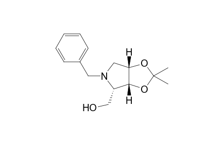 [(3aR,4S,6aS)-2,2-dimethyl-5-(phenylmethyl)-3a,4,6,6a-tetrahydro-[1,3]dioxolo[4,5-c]pyrrol-4-yl]methanol