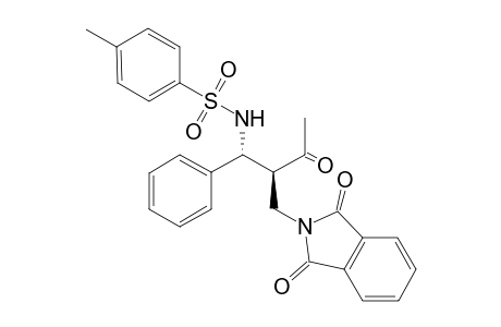 Threo-N-(2-((1,3-dioxoisoindolin-2-yl)methyl)-3-oxo-1-phenylbutyl)-4-methylbenzenesulfonamide