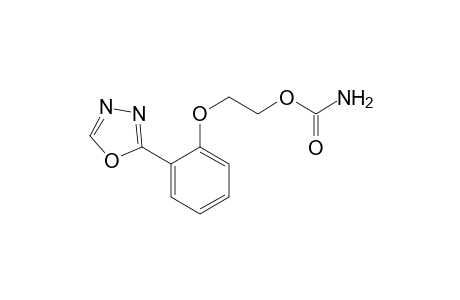 carbamic acid, 2-(o-1,3,4-oxadiazol-2-ylphenoxy)ethyl ester