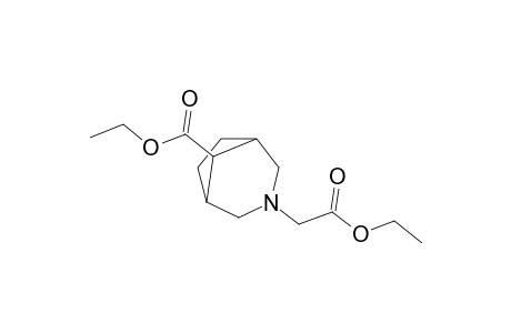 Ethyl 3-(2-ethoxy-2-oxoethyl)-3-azabicyclo[3.2.1]octane-8-carboxylate