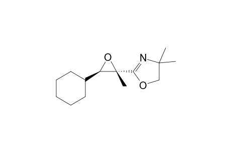 (1R*,2S*)-1-Cyclohexyl-2-(4,4-dimethyl-2-oxazolin-2-yl)-1,2-epoxypropane