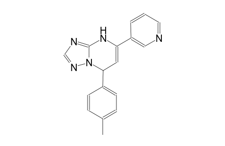 7-(4-methylphenyl)-5-(3-pyridinyl)-4,7-dihydro[1,2,4]triazolo[1,5-a]pyrimidine