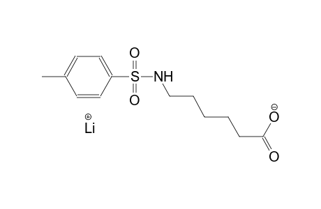 lithium 6-(4-methylphenylsulfonamido)hexanoate