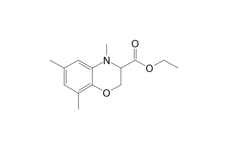 ETHYL-3,4-DIHYDRO-4,6,8-TRIMETHYL-2H-1,4-BENZOXAZINE-3-CARBOXYLATE
