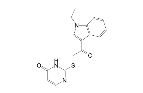 4(3H)-pyrimidinone, 2-[[2-(1-ethyl-1H-indol-3-yl)-2-oxoethyl]thio]-