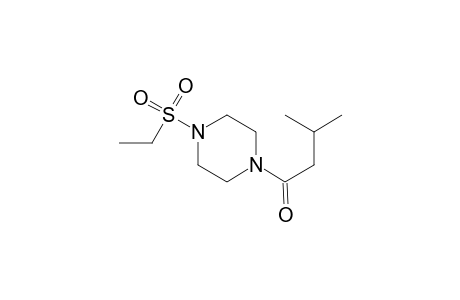piperazine, 1-(ethylsulfonyl)-4-(3-methyl-1-oxobutyl)-