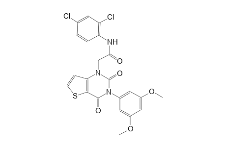 N-(2,4-dichlorophenyl)-2-(3-(3,5-dimethoxyphenyl)-2,4-dioxo-3,4-dihydrothieno[3,2-d]pyrimidin-1(2H)-yl)acetamide