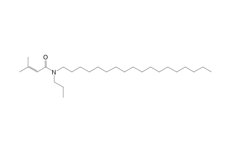 but-2-Enoylamide, 3-methyl-N-propyl-N-octadecyl-